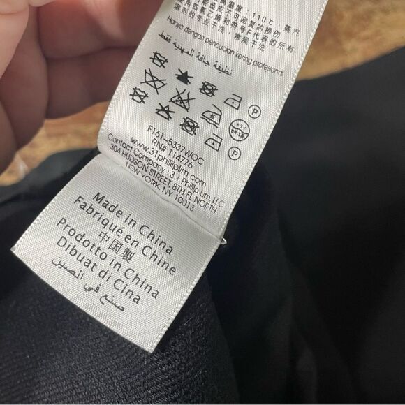 3.1 Phillip Lim virgin wool staple cropped pants size 8 NWOT - Picture 11 of 11